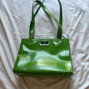 Kate Spade Sam Icon Green Shoulder Bag
